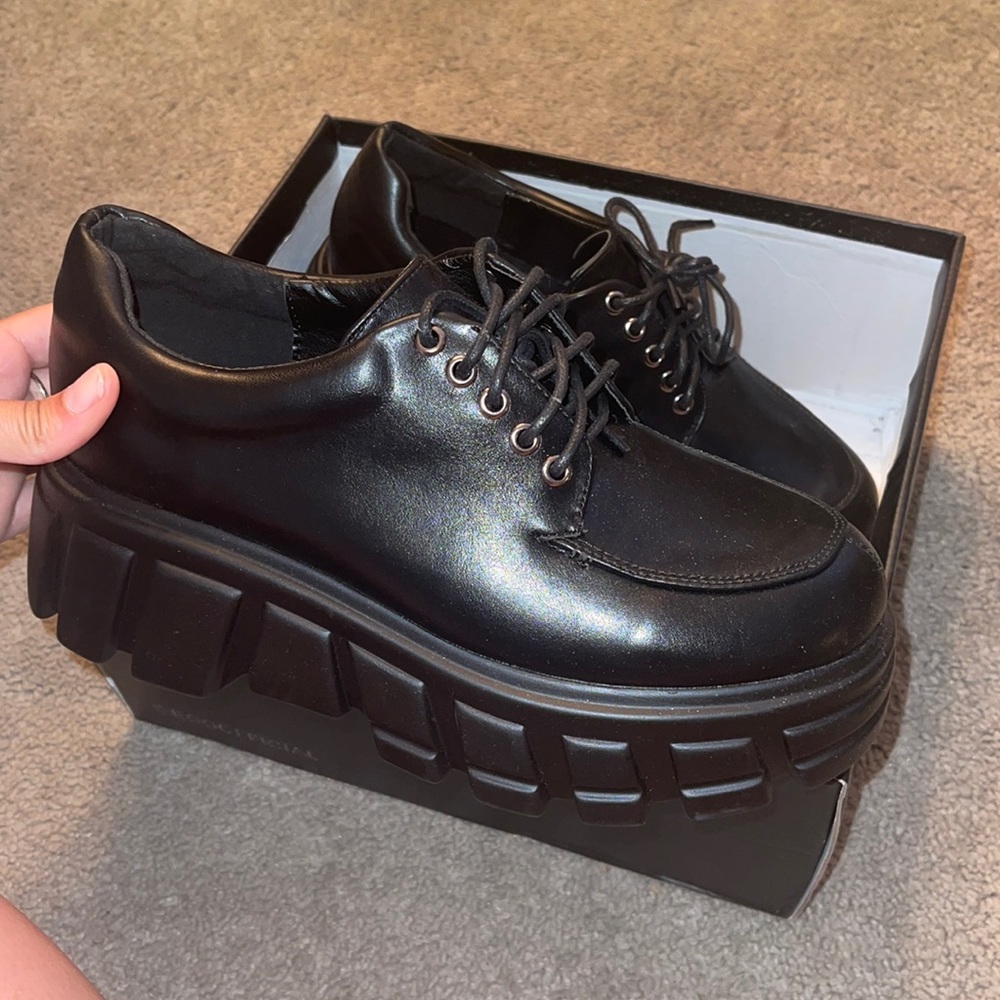Black Chunky Boots